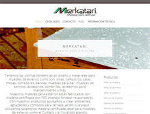 Tablet Screenshot of merkatari.com